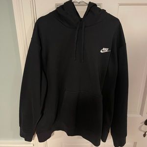 Nike Black Fleece Pullover Hoodie (XXL)
